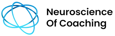 Blue neuron logo with "Neuroscience Of Coaching".